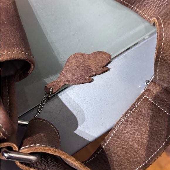 🌟HOST PICK🌟 Vintage ROOTS Milano Tribe Messenger / Laptop  Shoulder Bag✨ - Picture 2 of 16